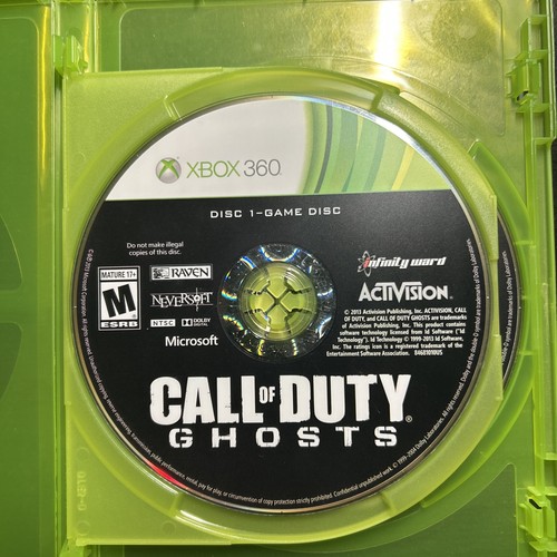 Call duty ghosts xbox - duty:, 360